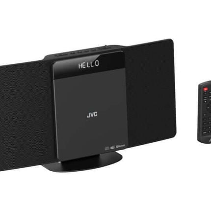 JVC RD-D325B BLUETOOTH 10W FLAT PANEL HI-FI SYSTEM DAB+ FM RADIO CD PLAYER USB