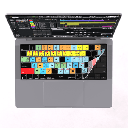 Keyboard Cover designed for Steinberg’s Cubase | for MacBook and iMac