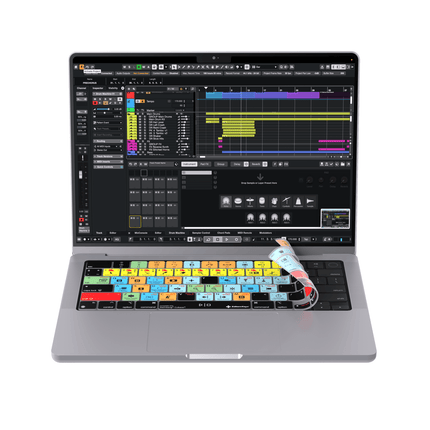 Keyboard Cover designed for Steinberg’s Cubase | for MacBook and iMac