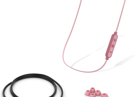 Kitsound Funk 15 In-Ear Wireless Headphones With Mic Pink