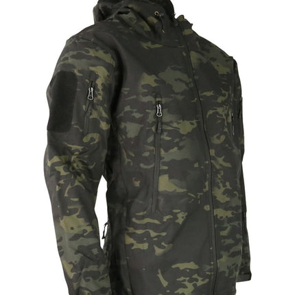 Kombat Patriot Soft Shell Jacket With Hood