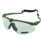 Olive Green / Clear