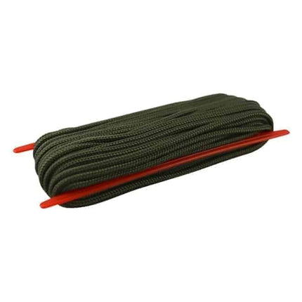 Kombat UK 3mm x 15m green paracord on spool