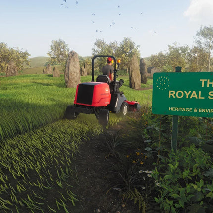 Lawn Mowing Simulator Landmark Edition PS4