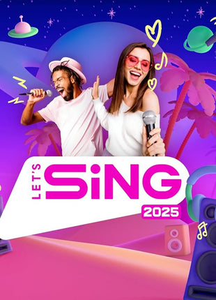 Let's Sing 2025 + 2 Mic Bundle Pack Nintendo Switch