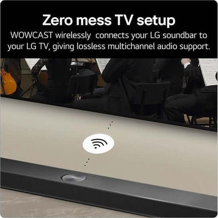 LG US77TY SOUNDBAR HOME CINEMA 3.1.3 WIRELESS SUBWOOFER 4K 400W DOLBY ATMOS HDMI