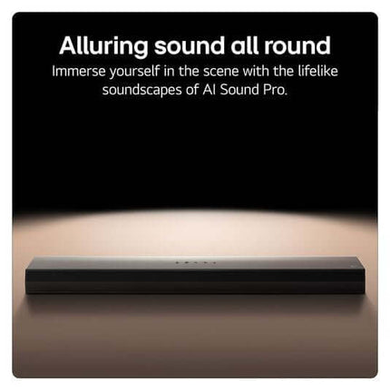 LG US60TR SOUNDBAR 5.1 440W WIRELESS SUBWOOFER BLUETOOTH HDMI USB AI SOUND PRO