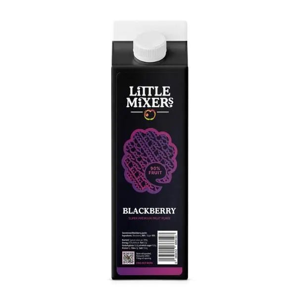 Little Mixers Super Premium Blackberry Puree 1Ltr