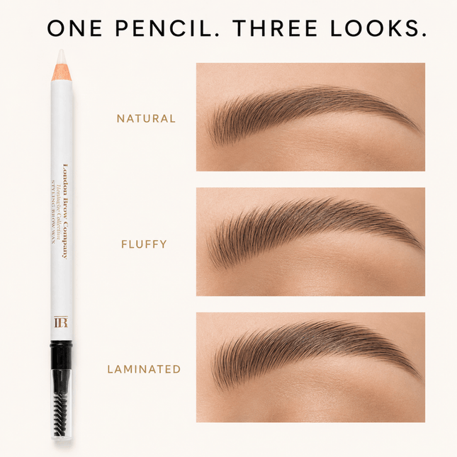 Brow Primer and Styling Pencil including Brush 2-in-1
