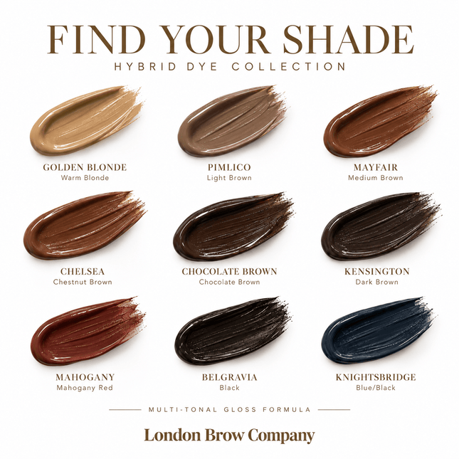 Professional Hybrid Brow Dye & Skin Stain (15ml) | London Brow