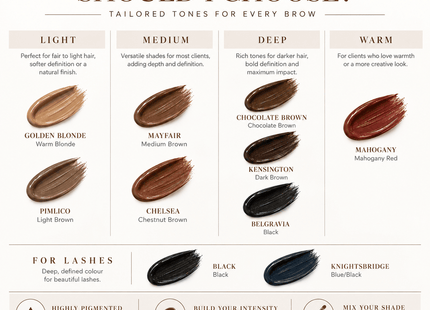 Professional Hybrid Brow Dye & Skin Stain (15ml) | London Brow