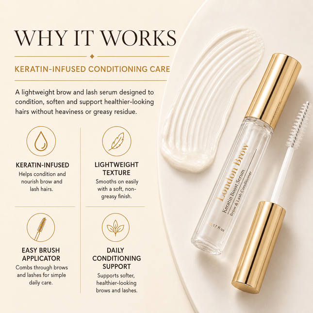 Keratin Brow & Lash Boost Serum | London Brow