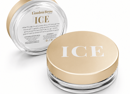 London Brow ICE – Waterless Brow Styling Wax for Fluffy, Laminated & Defined Brows