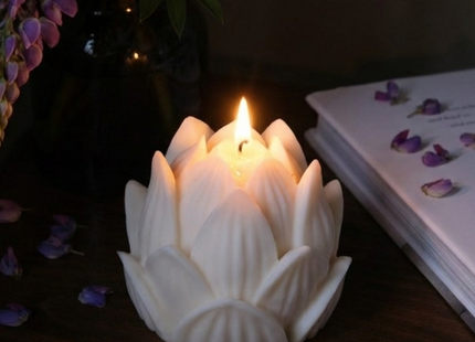 Lotus Flower Candle