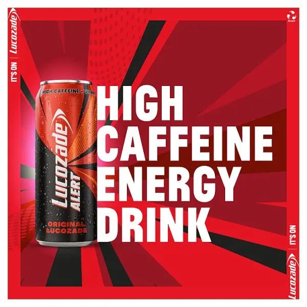 Lucozade Alert Original Energy Drink 500ml (Case of 12)