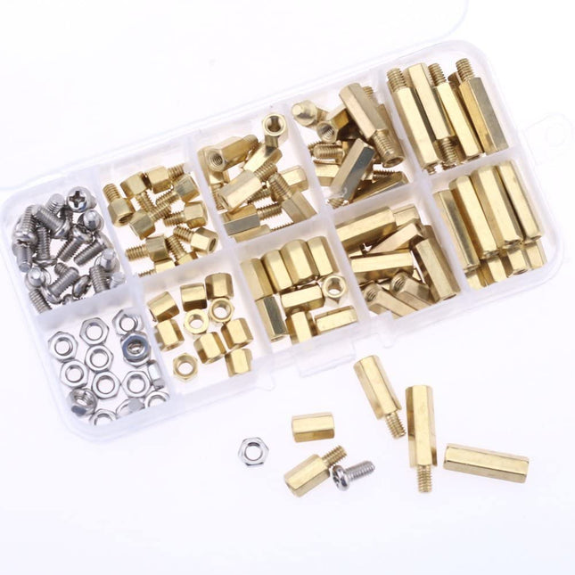 DroneBuildr M2 Brass Standoff Spacer Kit 120pc