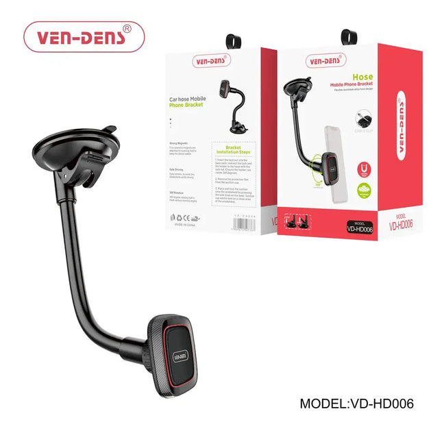 Suction Cup Hose Mobile Phone Holder Magnetic Bracket (VD-HD006)