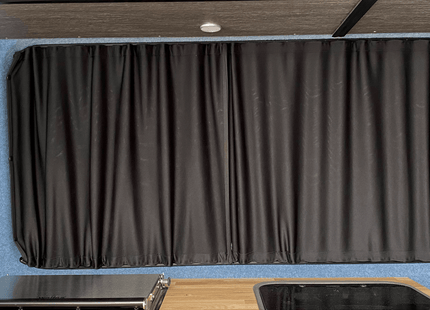 For MAN TGE / NEW Crafter Camper 1 x Side Window Curtain Kit | Van-X