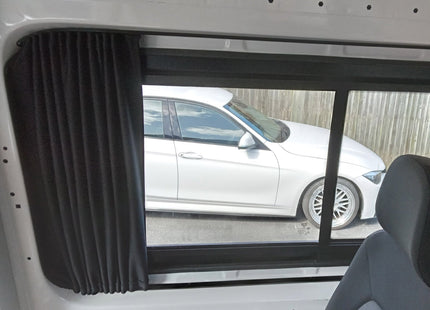 For MAN TGE / NEW Crafter Camper 1 x Side Window Curtain Kit | Van-X