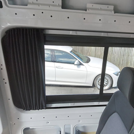 For MAN TGE / New Crafter Premium 2 x Side Window Curtains | Van-X