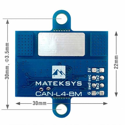 Matek AP_Periph CAN-L4-BM Digital Power Monitor