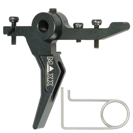 Maxx CNC Aluminum Advanced Speed Trigger (Style B) (Black) For MTW