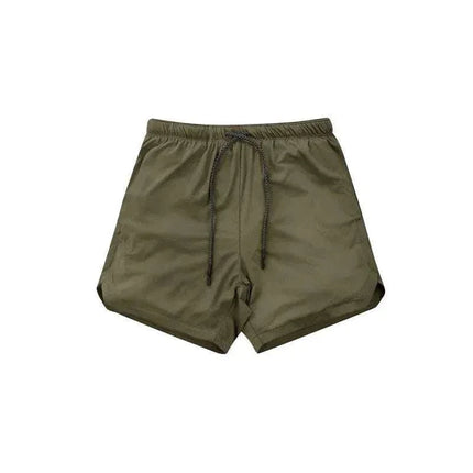 Breathable Gym Shorts for Men - 2 in 1 Lightweight Quick Dry Athletic Shorts with Towel Loop