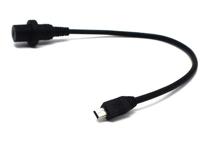 Mini Cable USB Male to Female Panel Mount 30cm Waterproof Dashboard