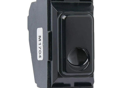 Cable Outlet Wall Plate Grid Plus Aspect 10mm 16A Black MK K4886 BLK Grid