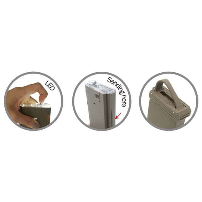 Modify Bhive 150 Round M4 Tracer Magazine (Tan)
