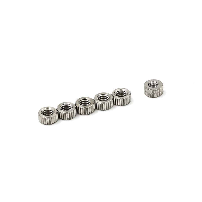 Modify Stainless Steel Nuts For Smooth Gearset