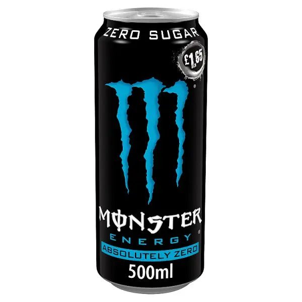 Monster Energy Drink Absolutely Zero Sugar 500ml (Case of 12)