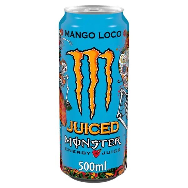 Monster Energy Drink Mango Loco 12 x 500ml (Case of 12)