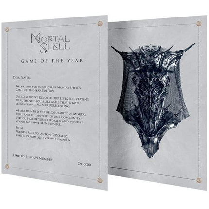 Mortal Shell Game of the Year PS4