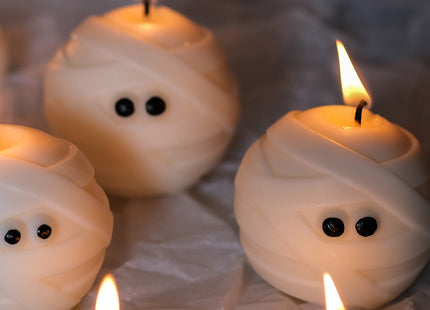 Mummy Ghost Candle Duo