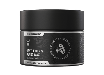 Clear Mustache Wax for a Natural Hold