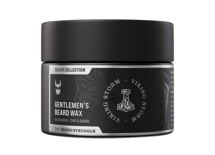 Clear Mustache Wax for a Natural Hold