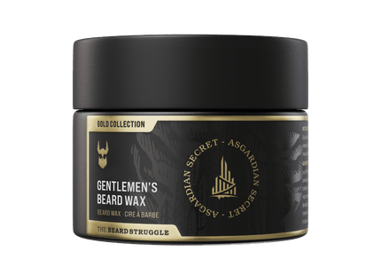 Clear Mustache Wax for a Natural Hold