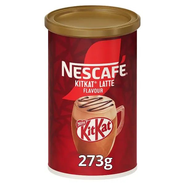 Nescafe KitKat Latte Coffee 273g Tub (Case of 10)