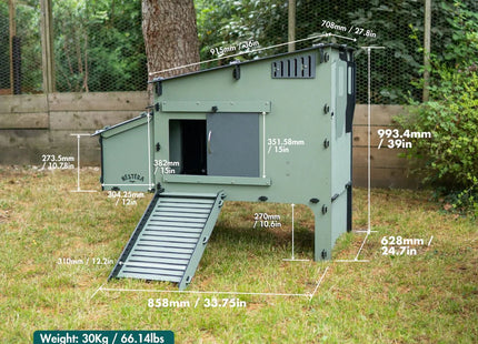 Nestera Aspen 6 Chicken coop for up to 5-6 Birds