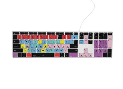 Final Cut Pro Keyboard | AB10 Backlit | Wired & Wireless | Mac