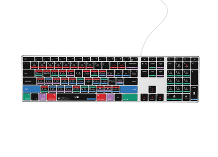 Logic Pro Keyboard | AB10 Backlit | Wired & Wireless | Mac