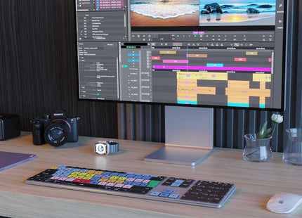 NEW Media Composer Keyboard | Backlit & Wireless | Mac and PC