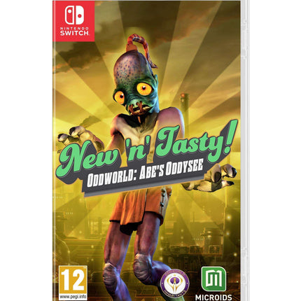 New 'N' Tasty! Oddworld Abe's Oddysee Standard Edition Nintendo Switch