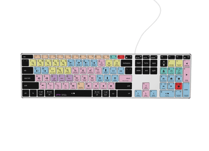 Pro Tools Keyboard | AB10 Backlit | Wired & Wireless | Mac & PC