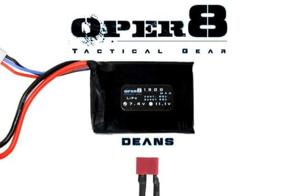 Oper8 7.4v LiPo 1300MAH Mini Battery