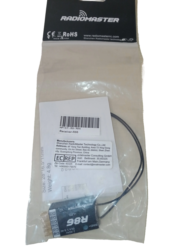 Radiomaster R86 receiver | Good