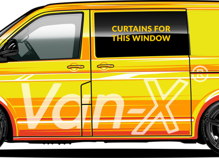 For Vauxhall Vivaro Window Curtains Eco-Line Grey – Van Window Curtains | Van-X