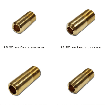 Perun Nozz-X end Large Chamfer 19-23mm