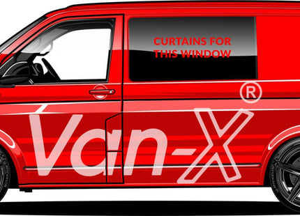 For Vauxhall Vivaro Blackout Camper Curtains Black/Blue - Create Your Own Bundle | Van-X